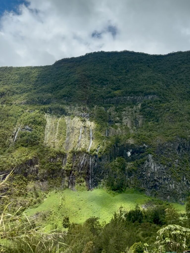 Cascades dans le cirque de Salazie